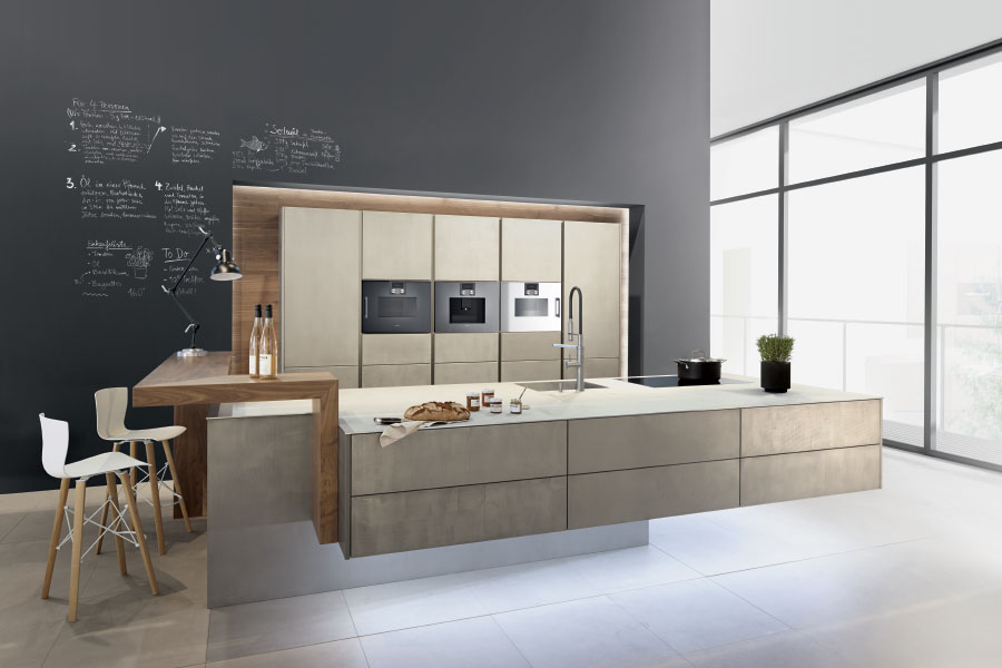 Luxury European kitchen designed for Toronto condo renovation by ONIX